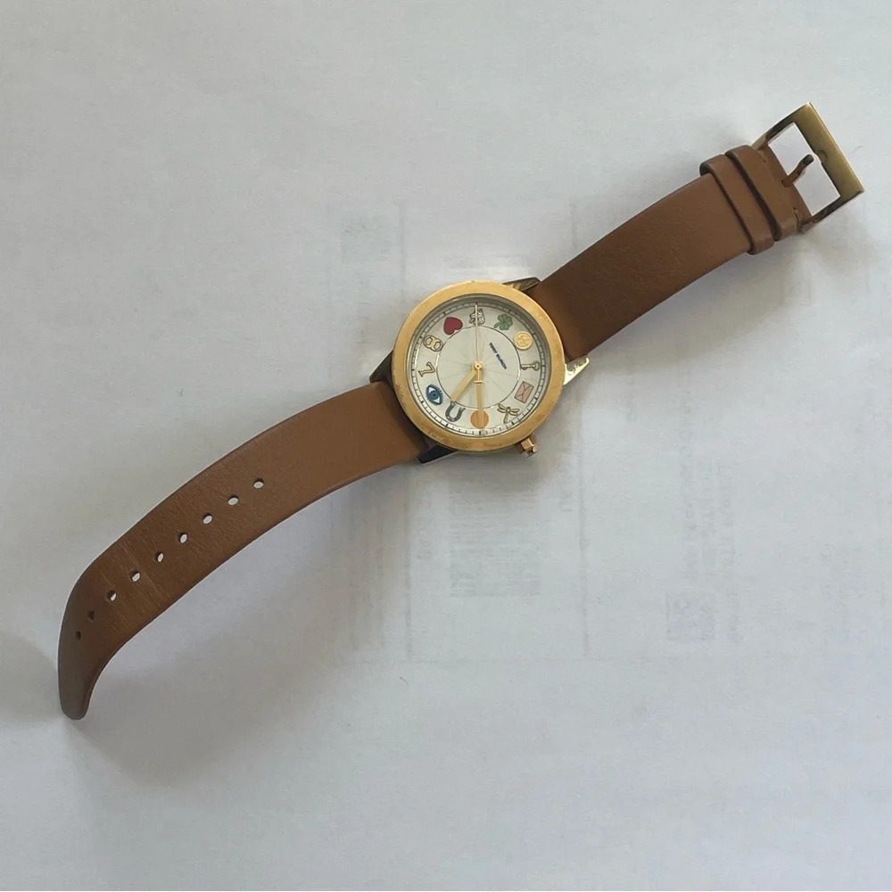 Tory Burch Gigi Charm-Inspired Dial Watch